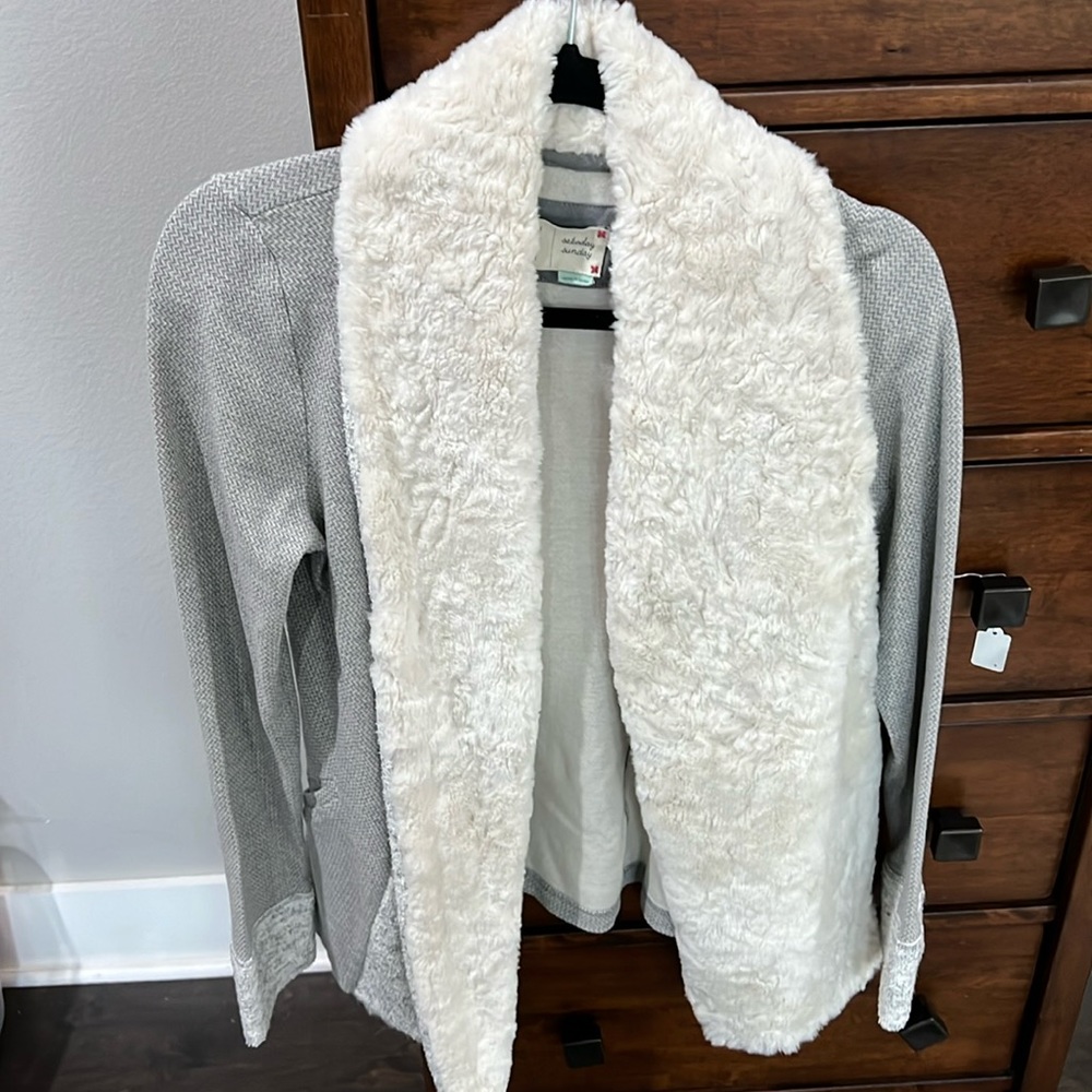 Cozy Anthropologie Saturday Sunday sweater